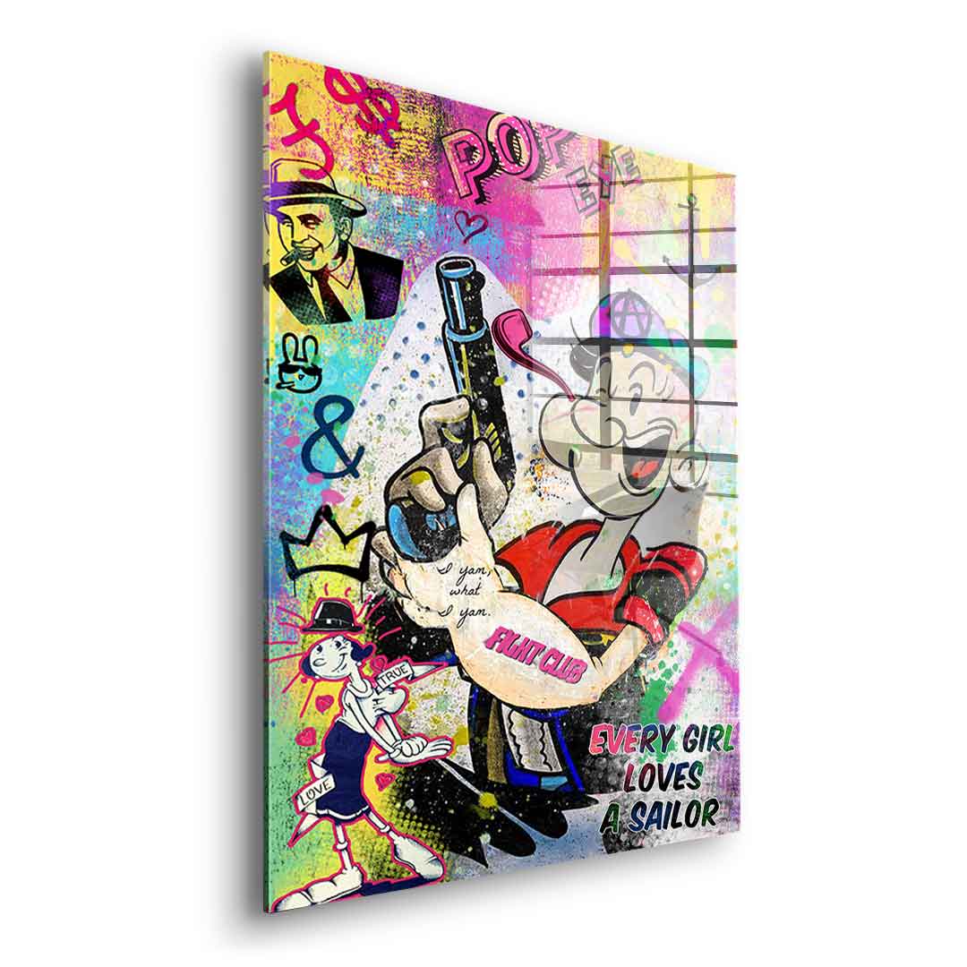 Popeye - Acrylic Glass