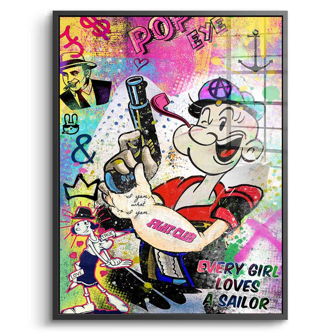 Popeye - Acrylic Glass