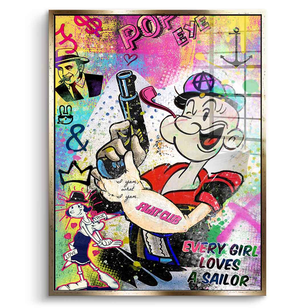 Popeye - Acrylic Glass