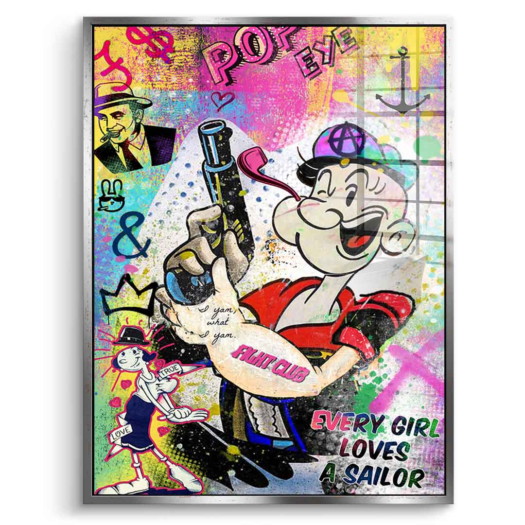 Popeye - Acrylic Glass