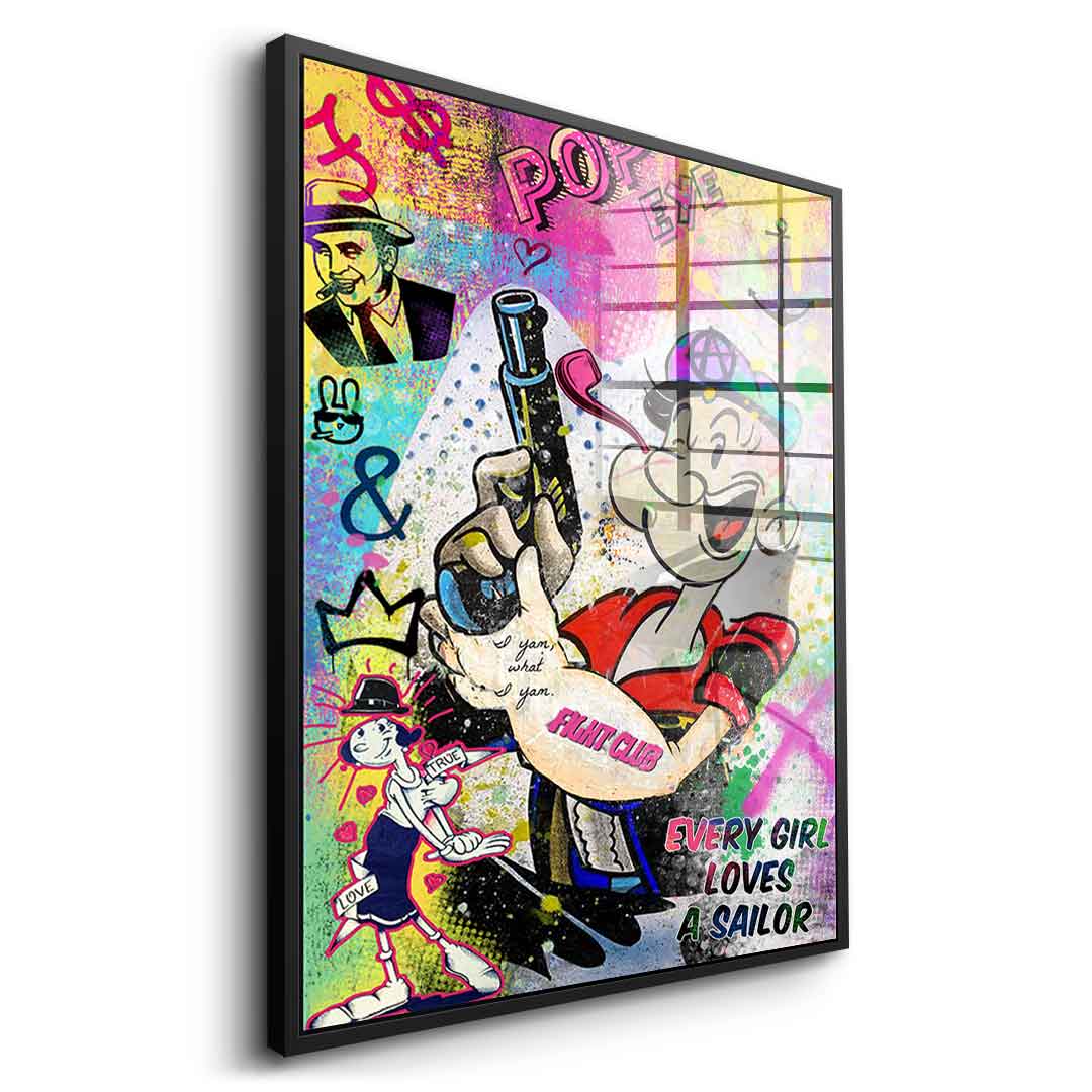 Popeye - Acrylic Glass