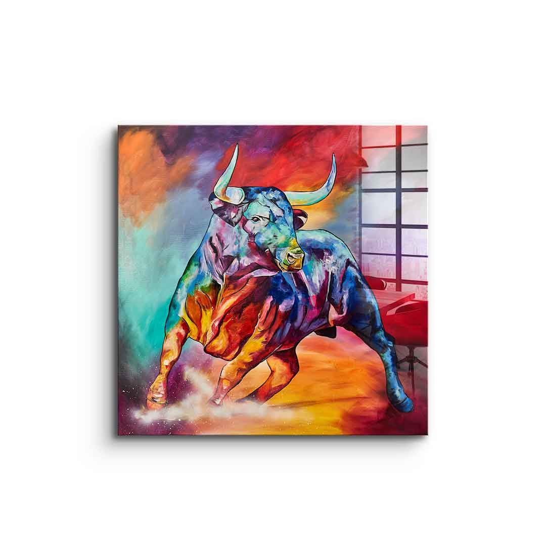Proud Bull - Acrylglas