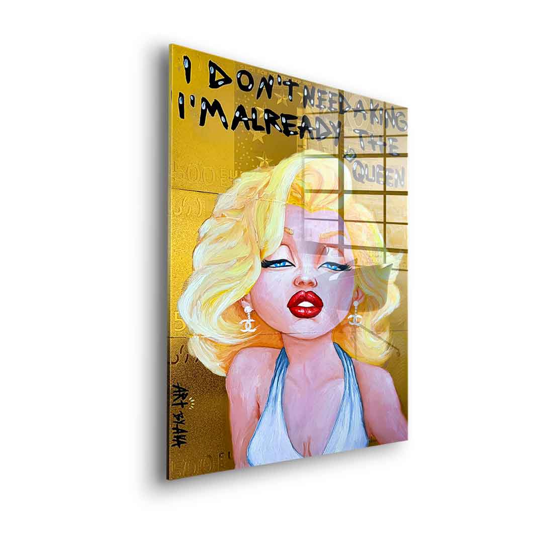 Queen Marilyn - Acrylglas