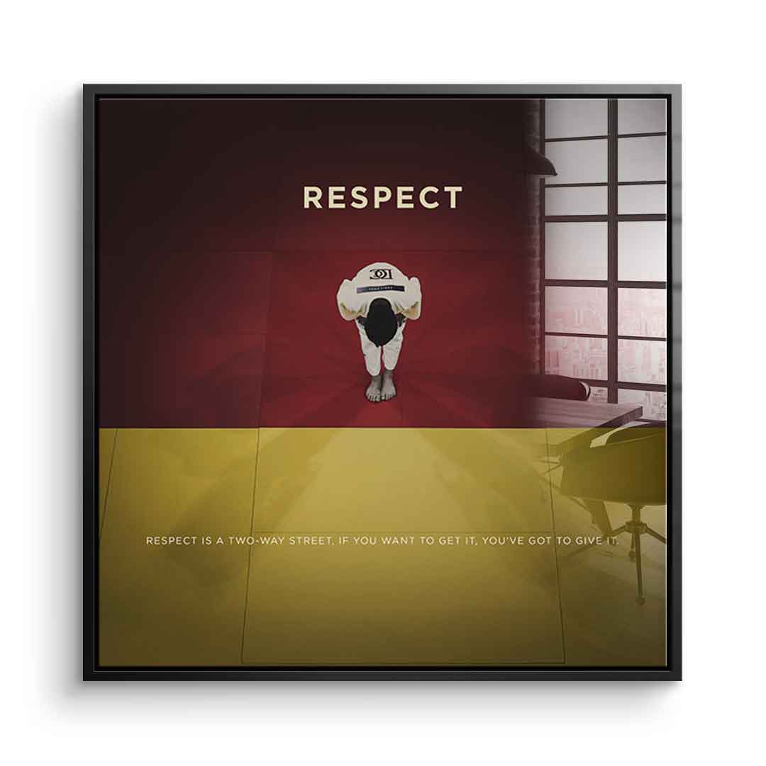 Respect - Edycja Kwadratowa - Szkło akrylowe