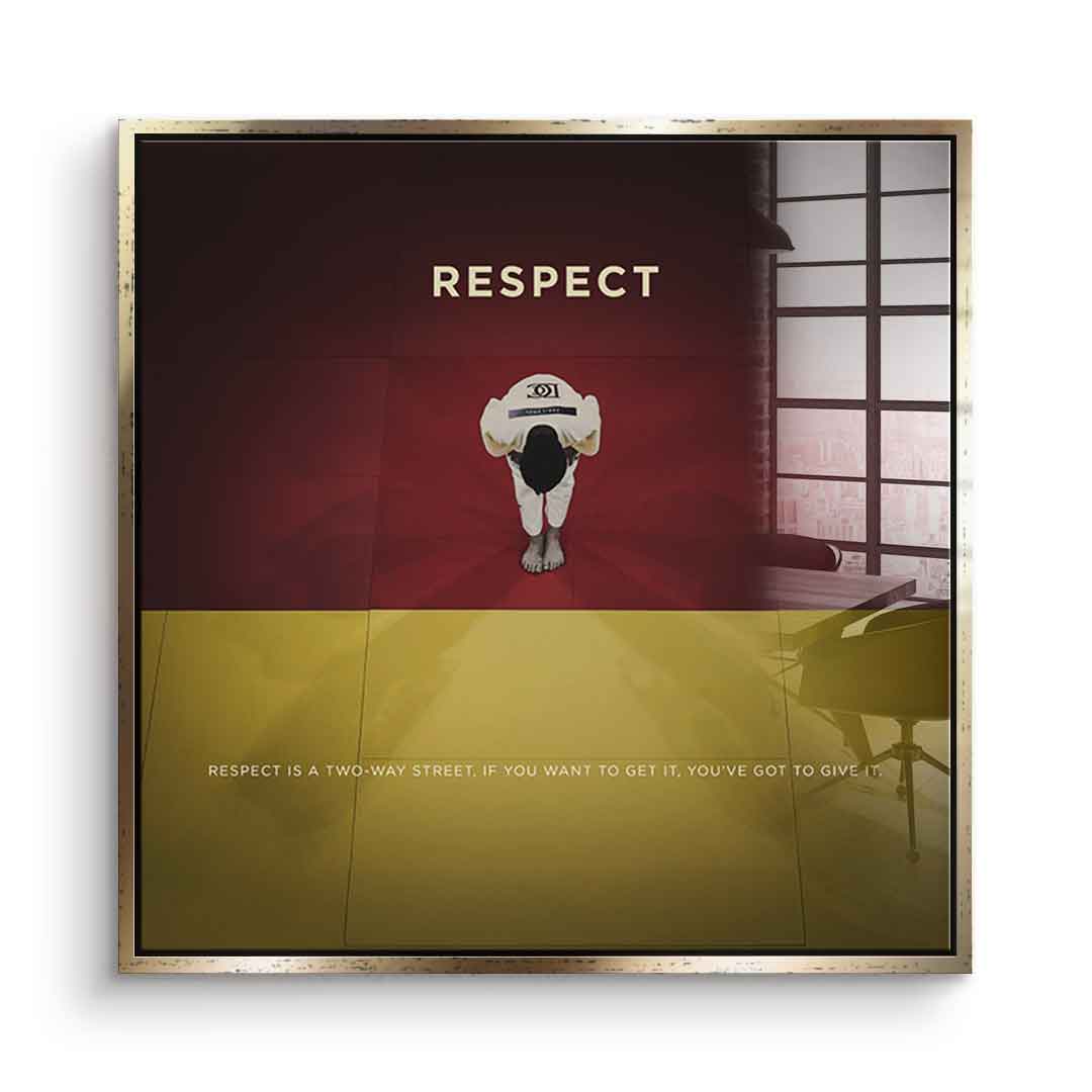 Respect - Edycja Kwadratowa - Szkło akrylowe