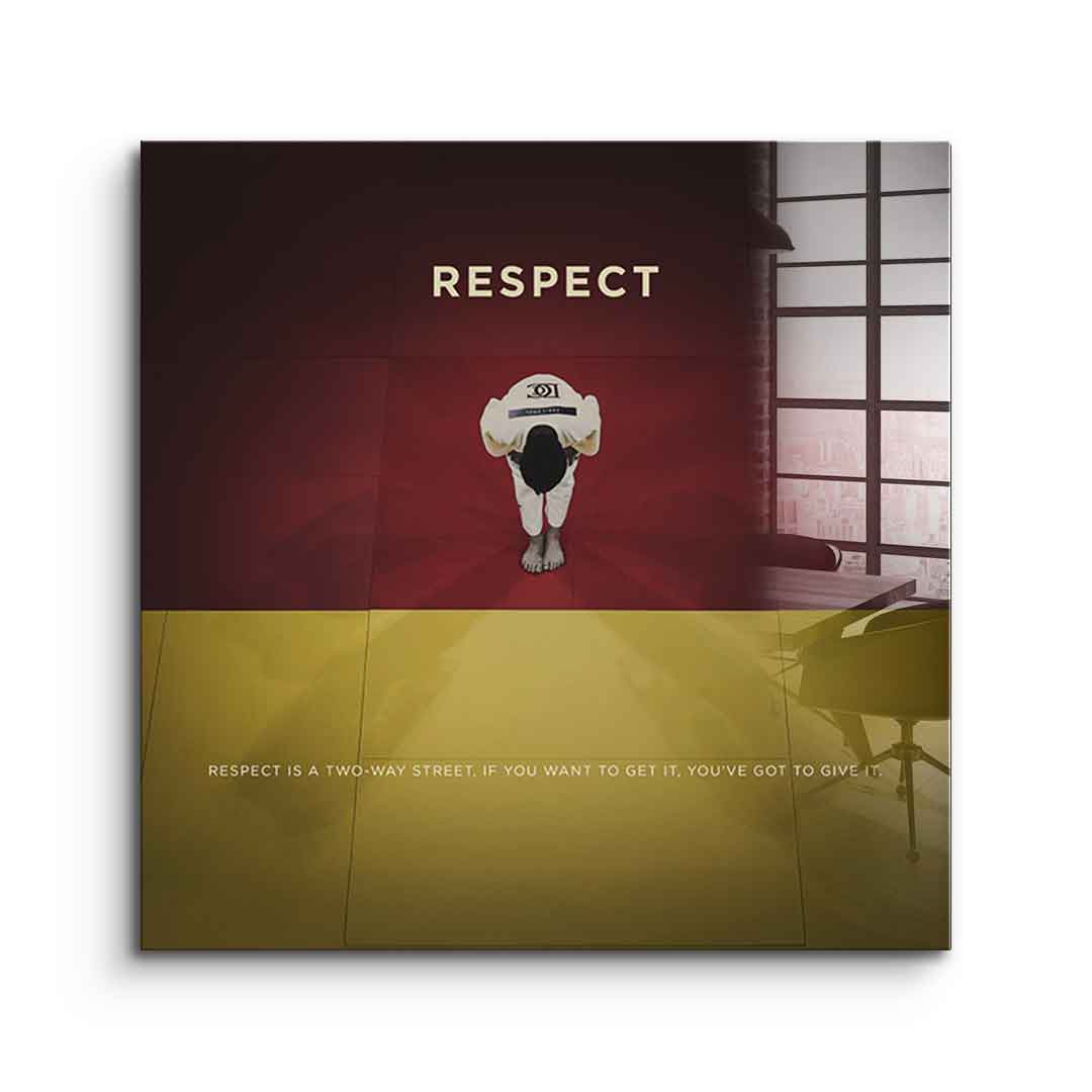 Respect - Edycja Kwadratowa - Szkło akrylowe