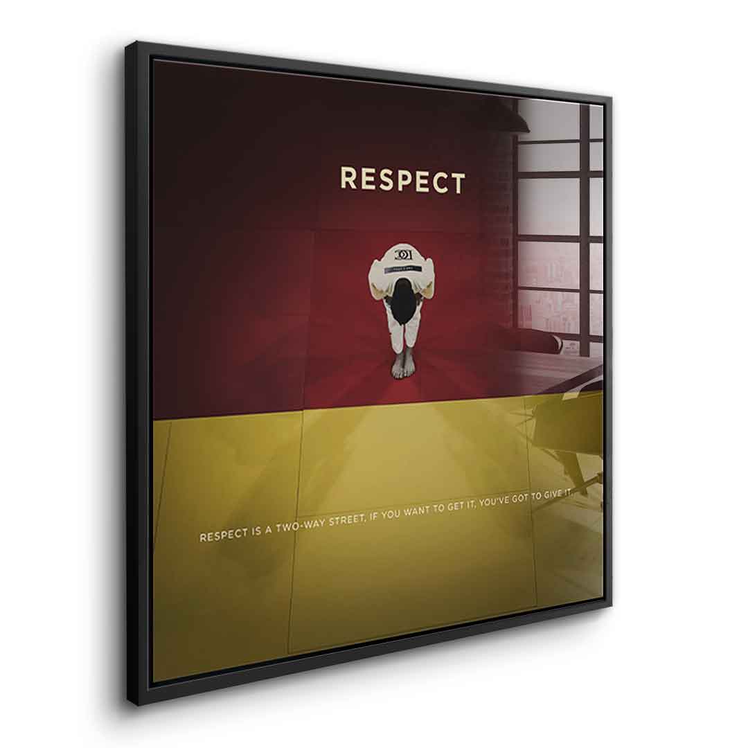 Respect - Edycja Kwadratowa - Szkło akrylowe