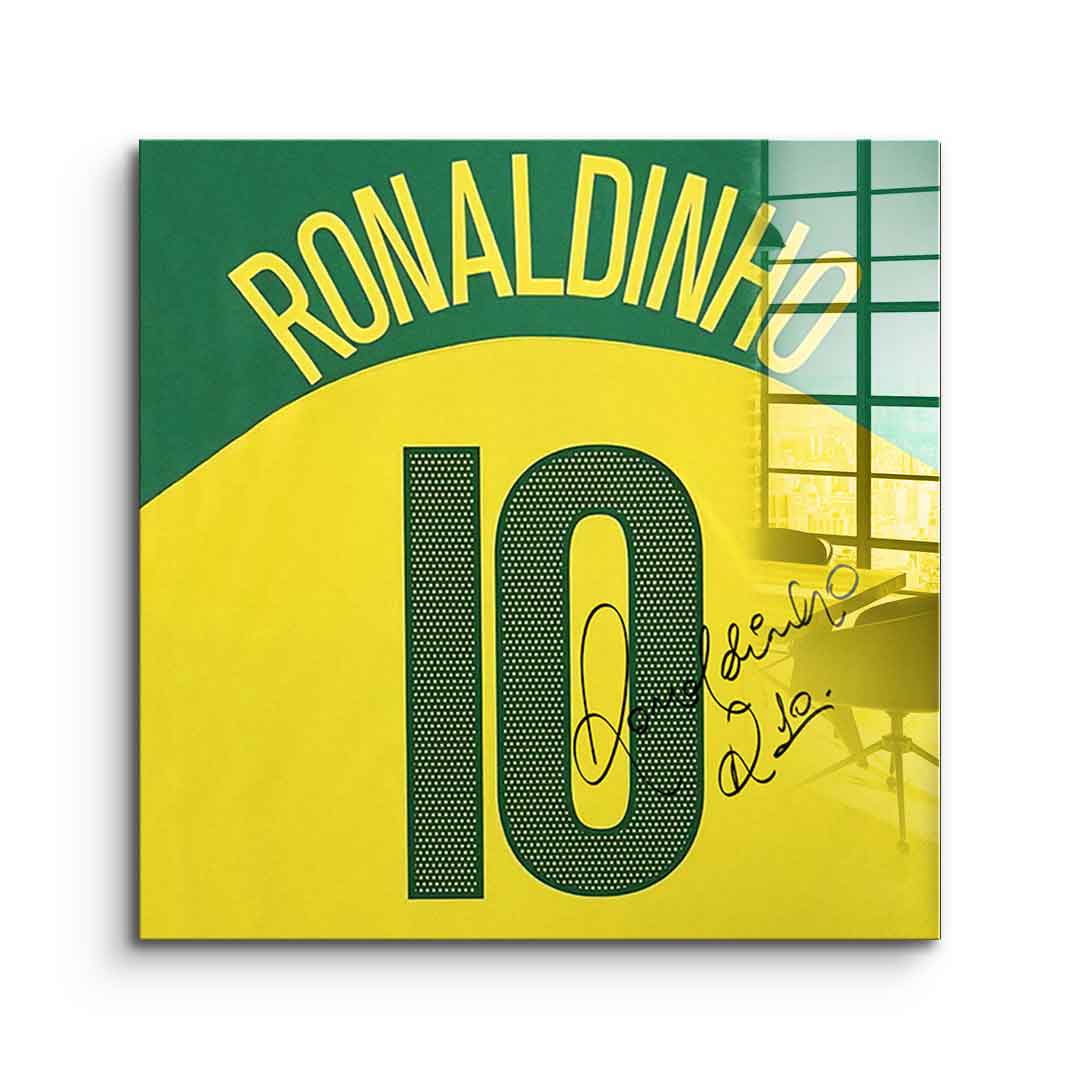 Ronaldinho — Edycja kwadratowa — Szkło akrylowe