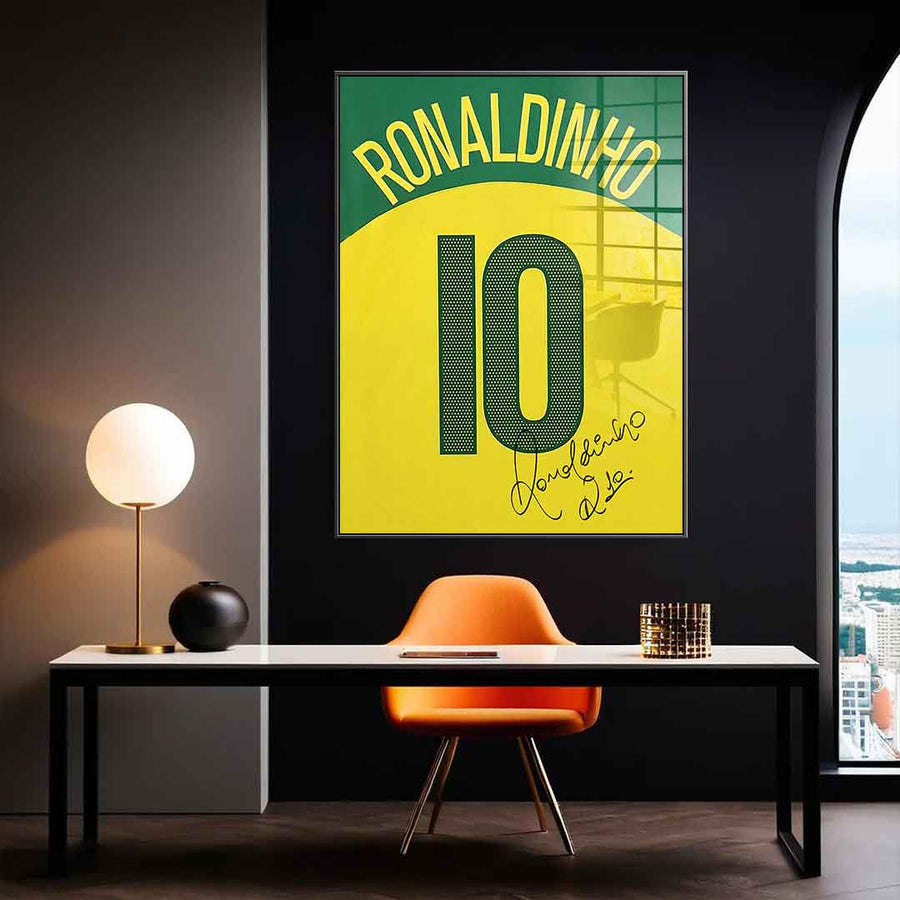 Ronaldinho - Acrylic glass