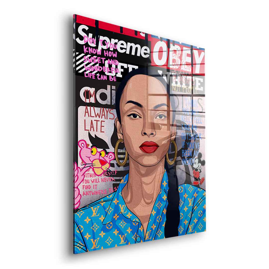 Sade Adu - Acrylglas
