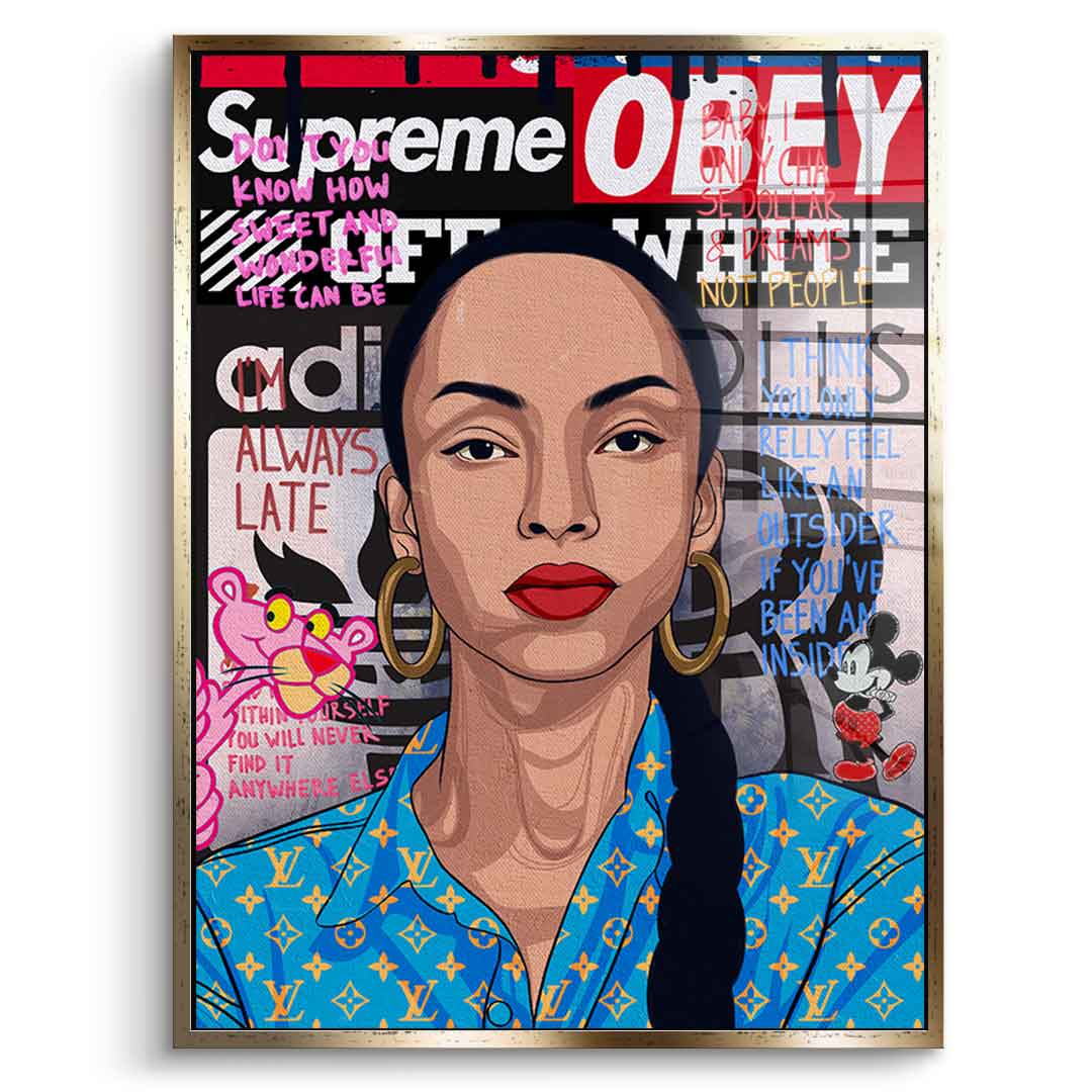 Sade Adu - Acrylglas