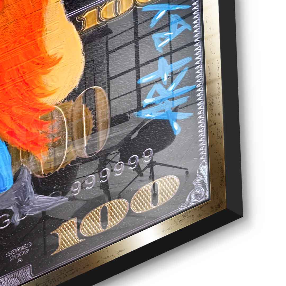 Show The Money - Acrylglas