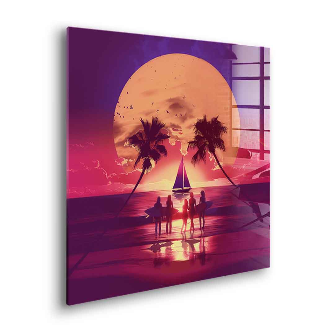 Surf Skull - Akryl