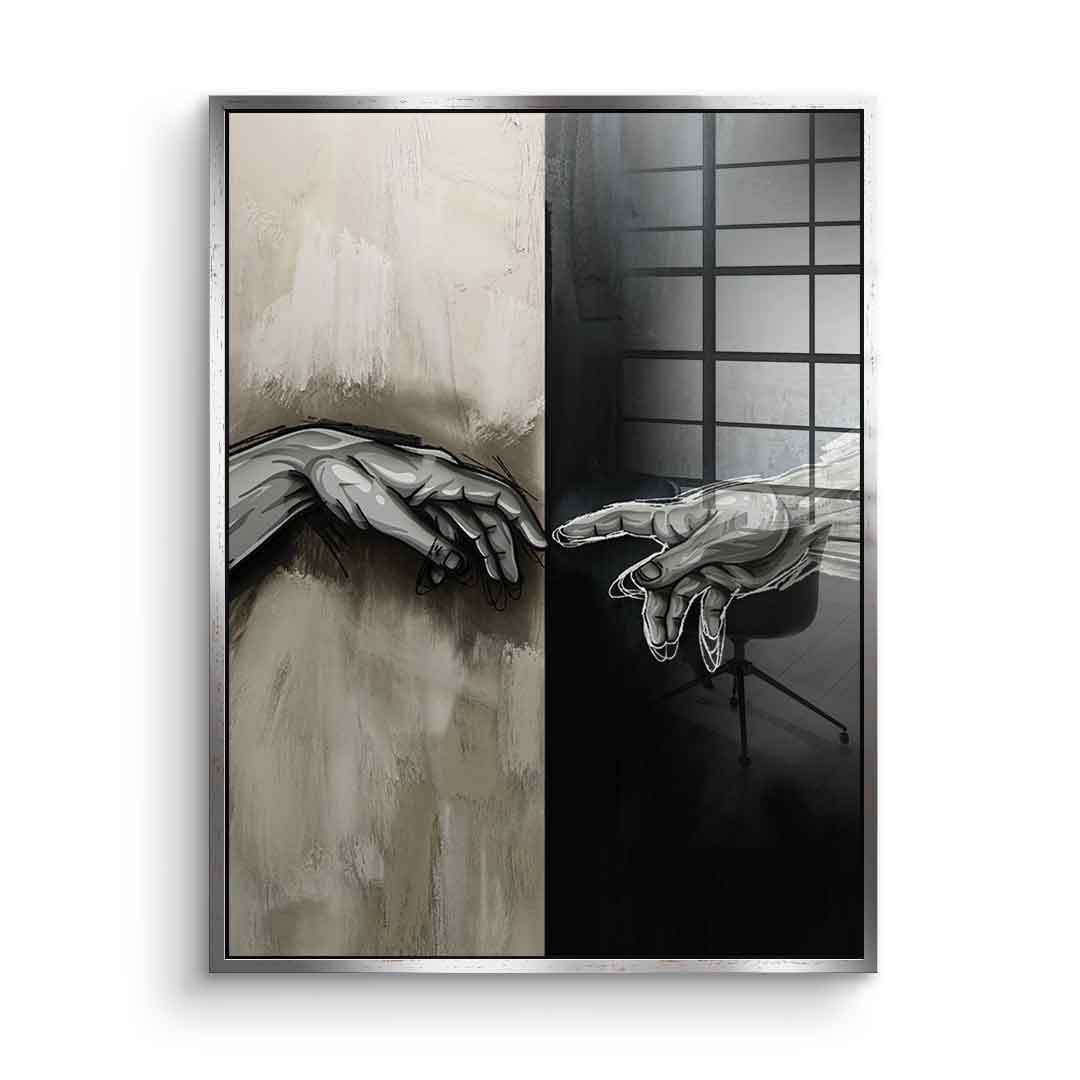 The Divine Touch - Acrylglas