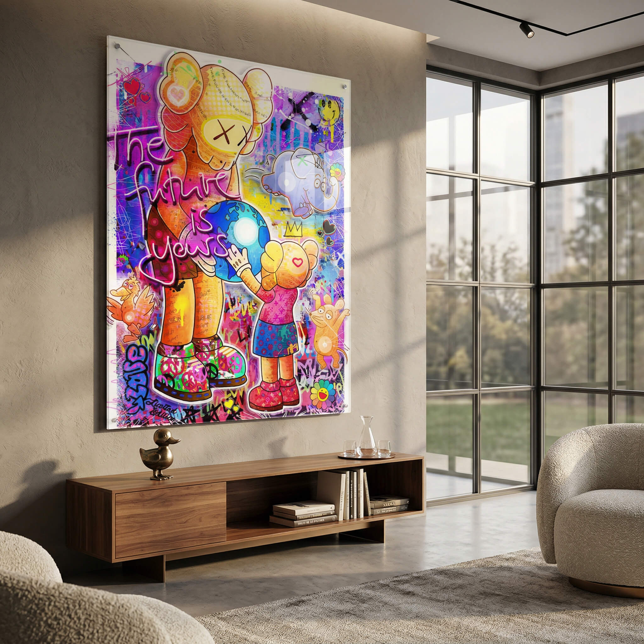 The future is yours - Acrylglas
