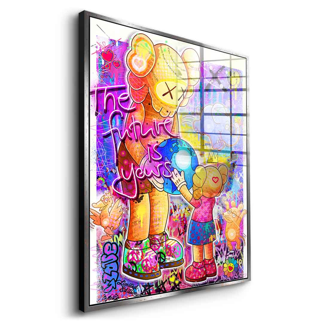 The future is yours - Acrylglas