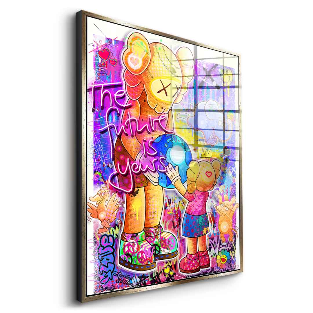 The future is yours - Acrylglas