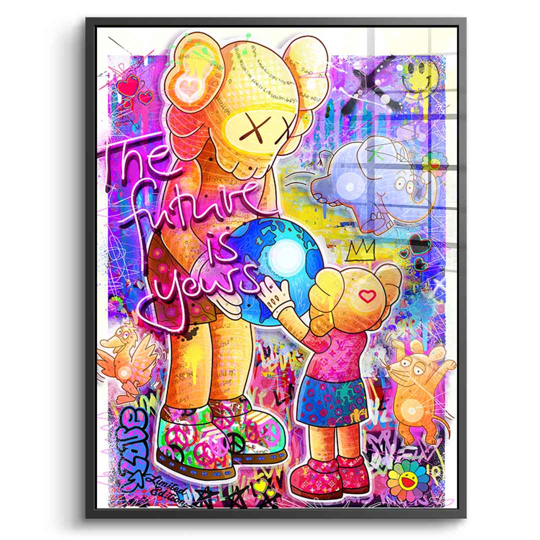 The future is yours - Acrylglas