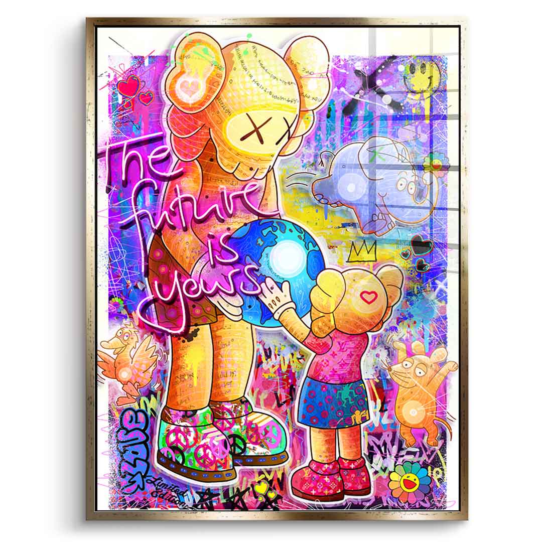 The future is yours - Acrylglas