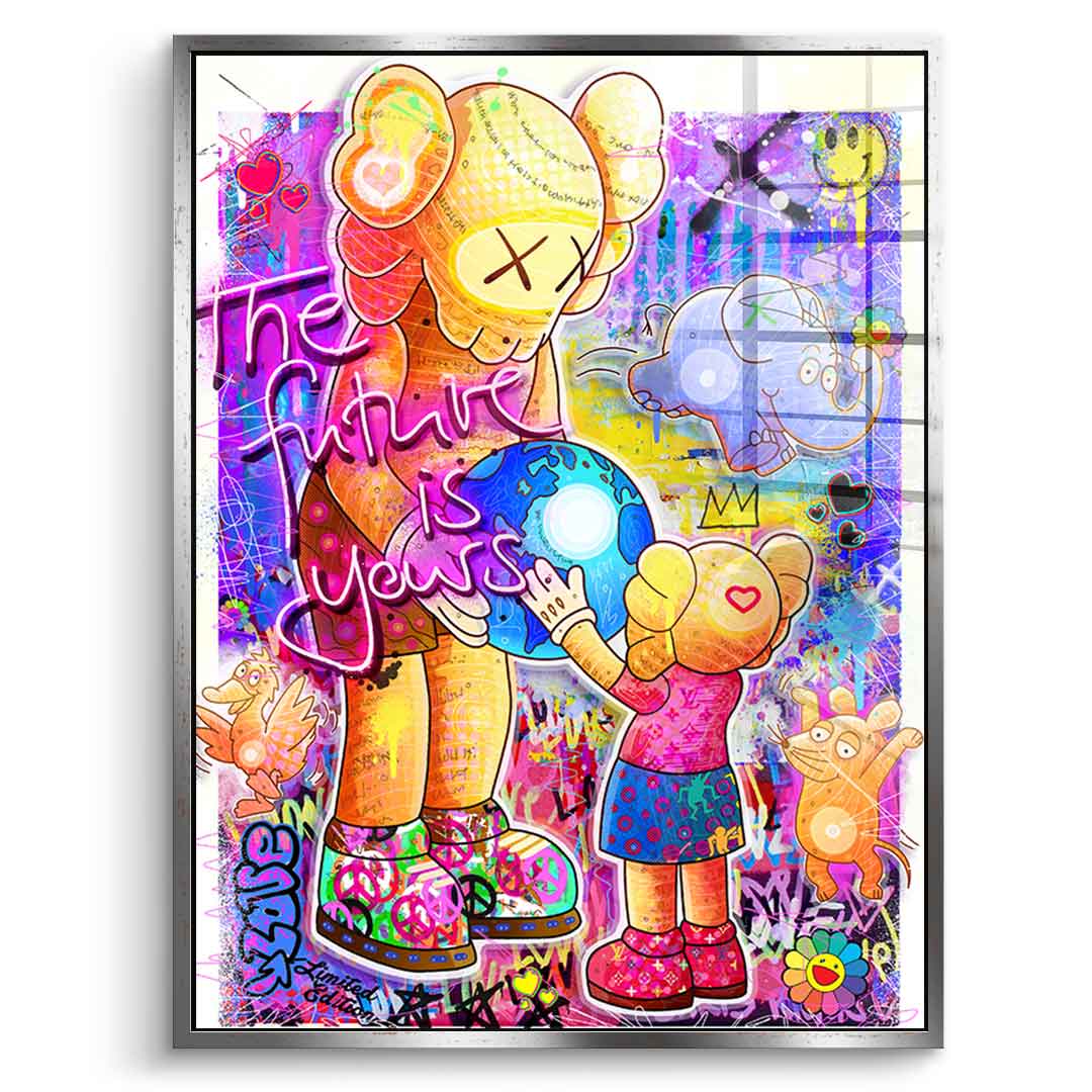 The future is yours - Acrylglas