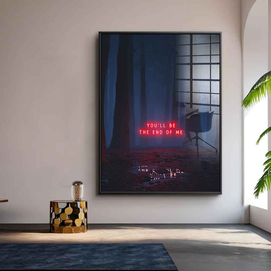 Thoughts - Acrylic glass