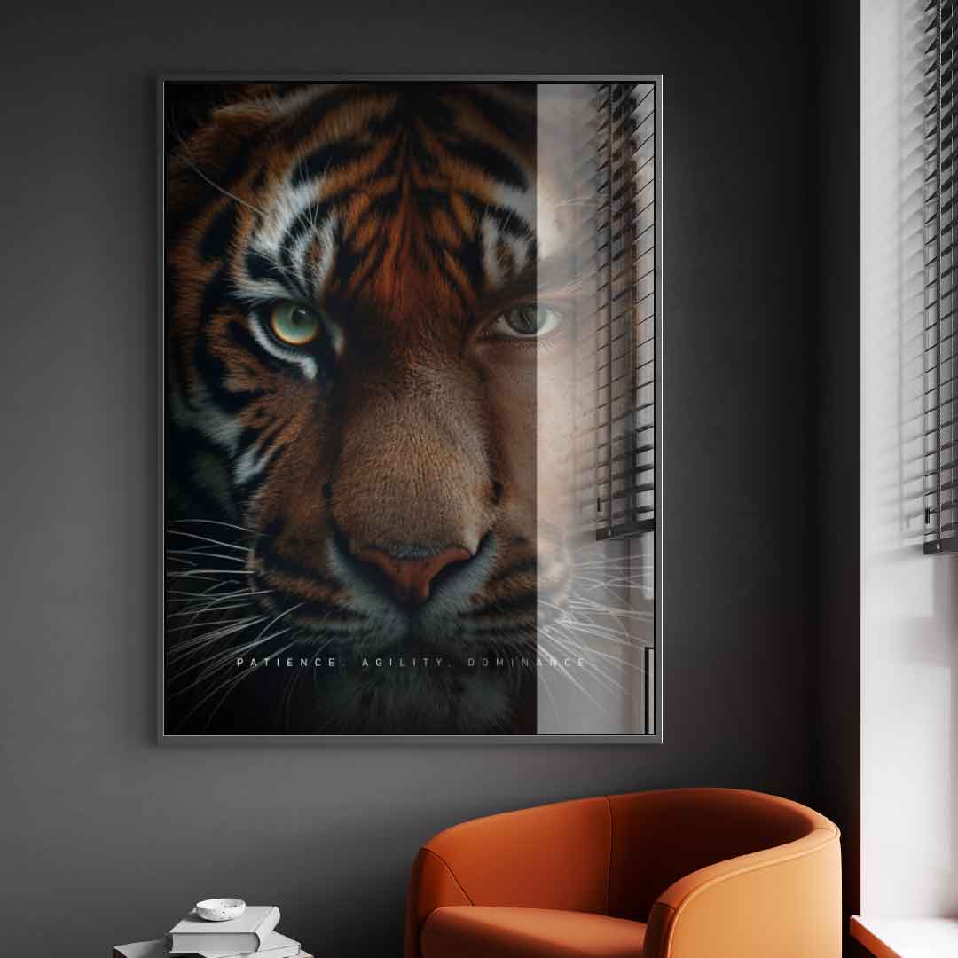 Tiger Fusion - Acrylglas