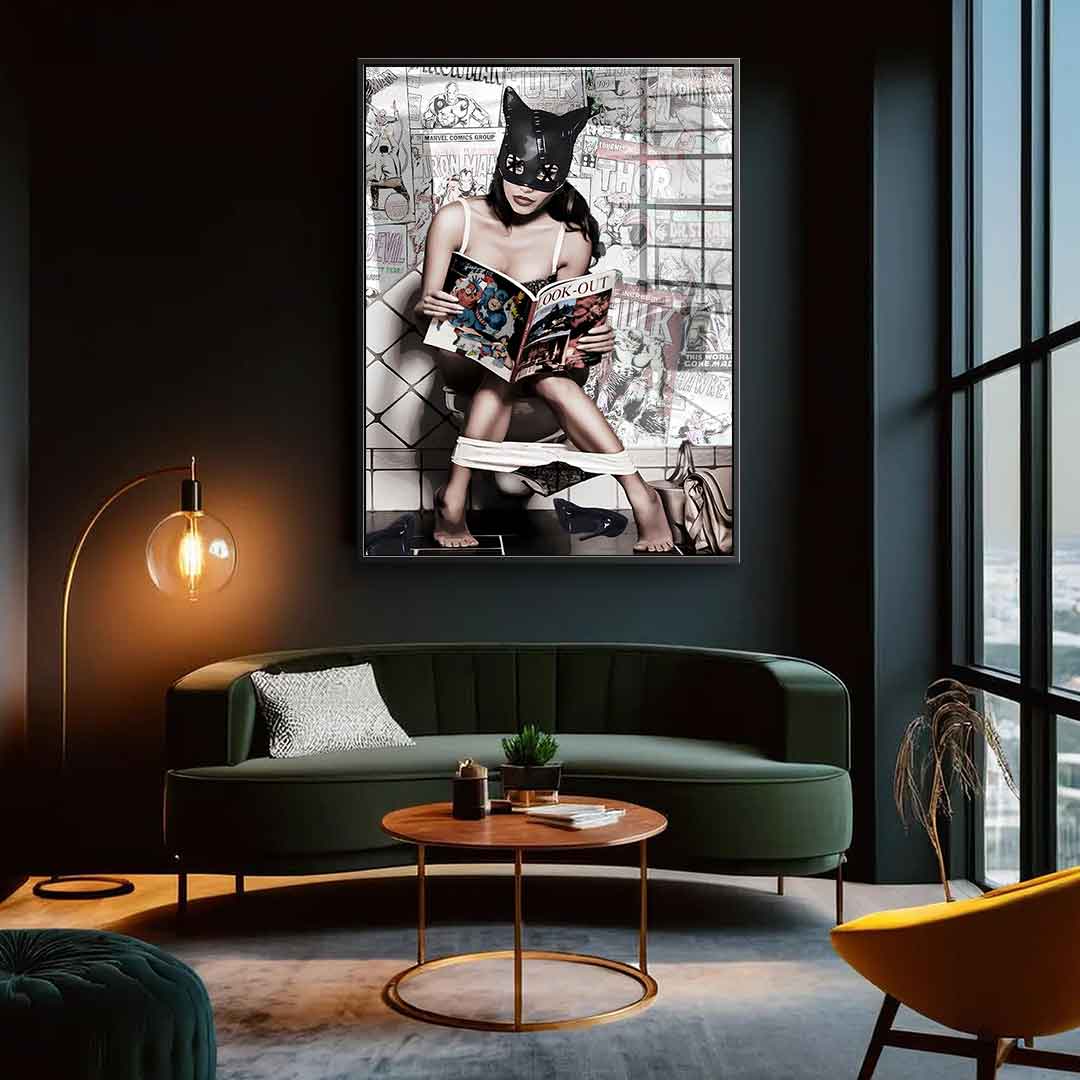 Toilet Break - Acrylglas