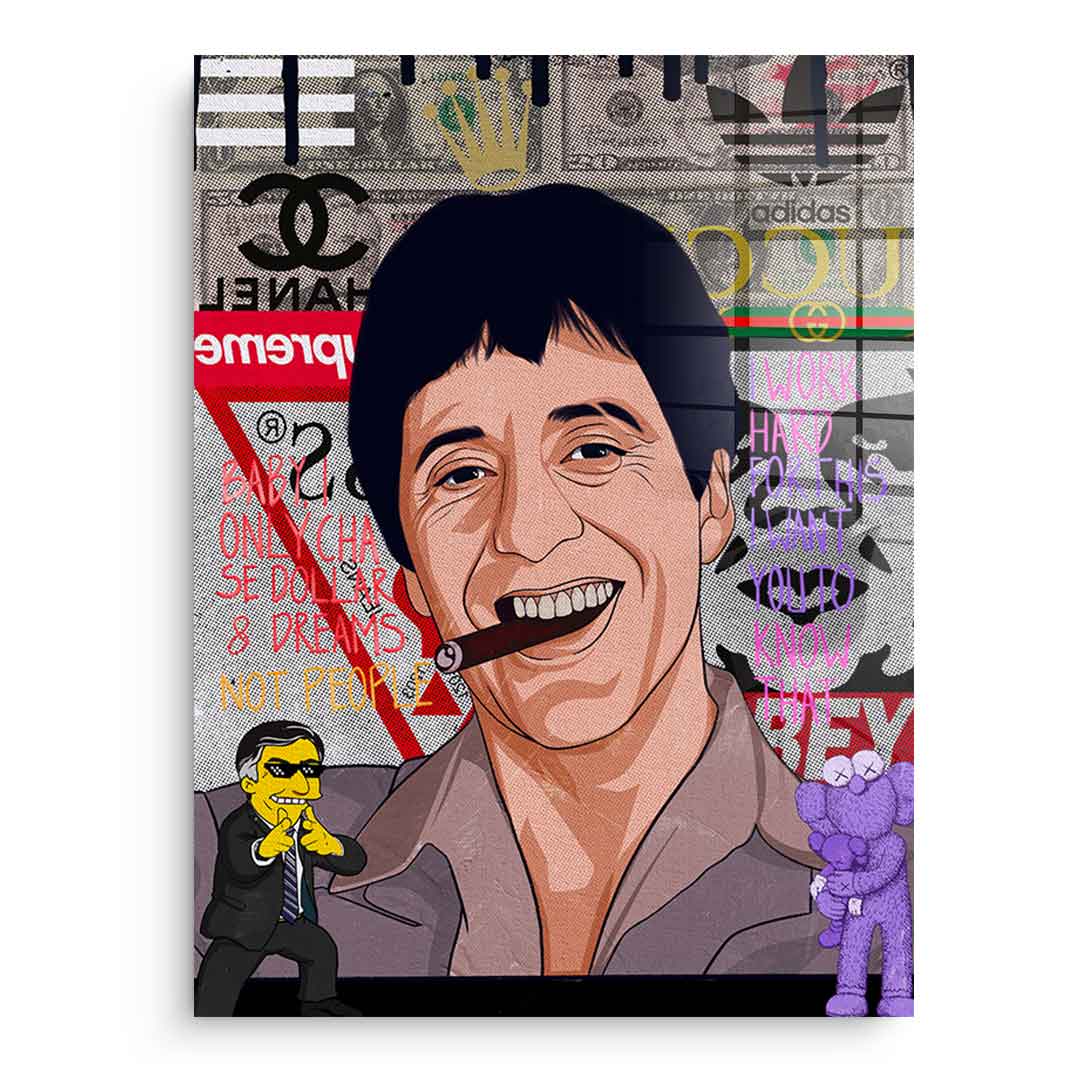 Tony Montana - Acrylic glass
