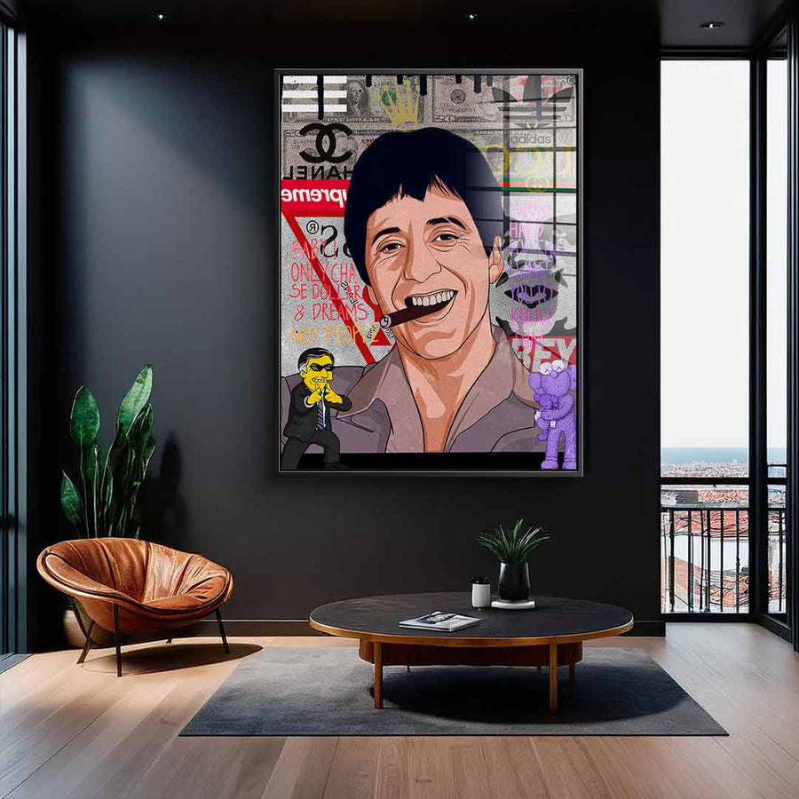 Tony Montana - Acrylic glass