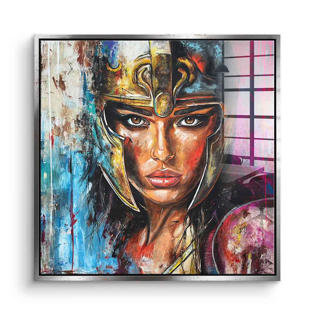 Warrior Inside - Acrylglas