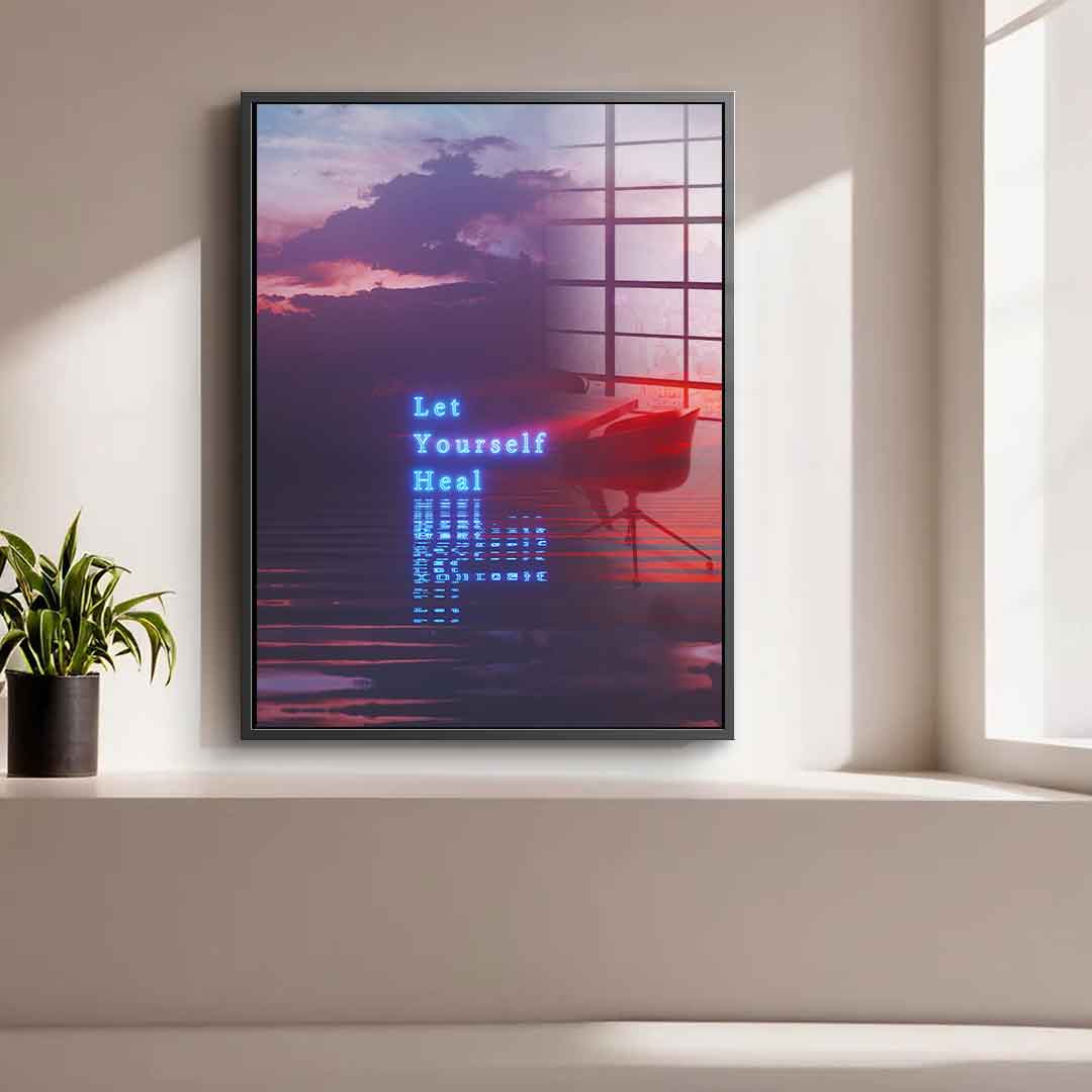 With Time - Acrylic glass