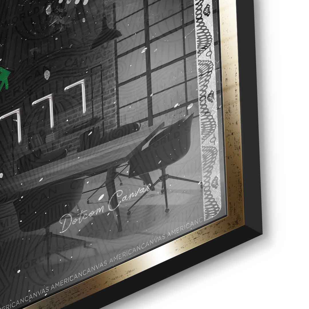 Work smart not hard - Acrylglas