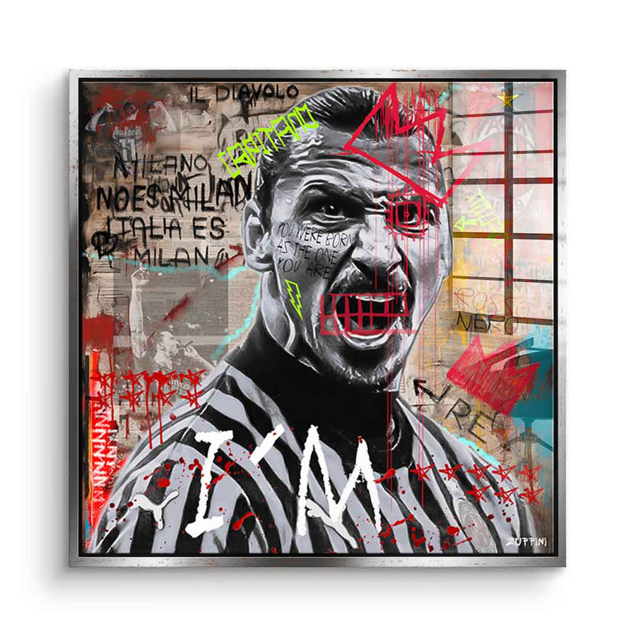Zlatan - Acrylglas