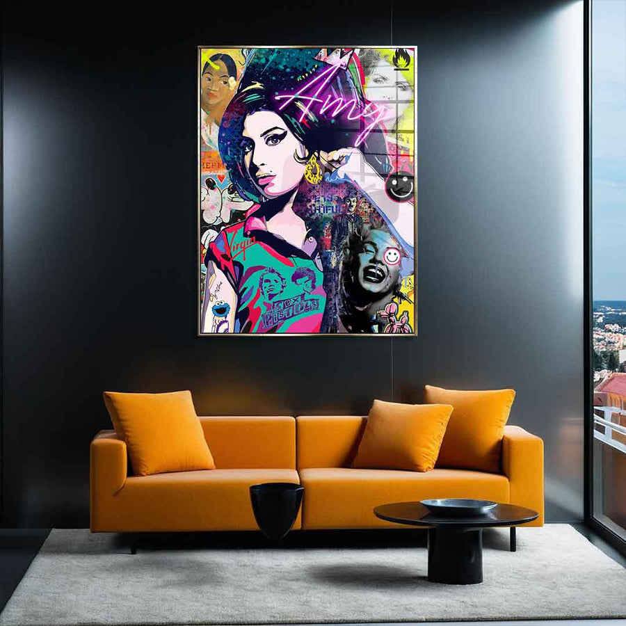 Amy Winehouse - Acrylglas