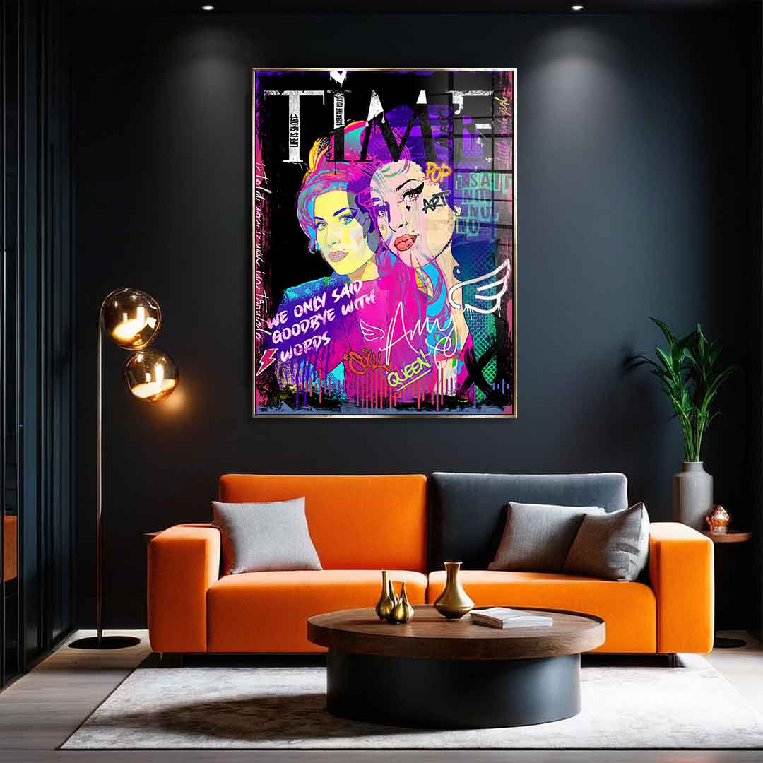 Amy Black - Acrylglas