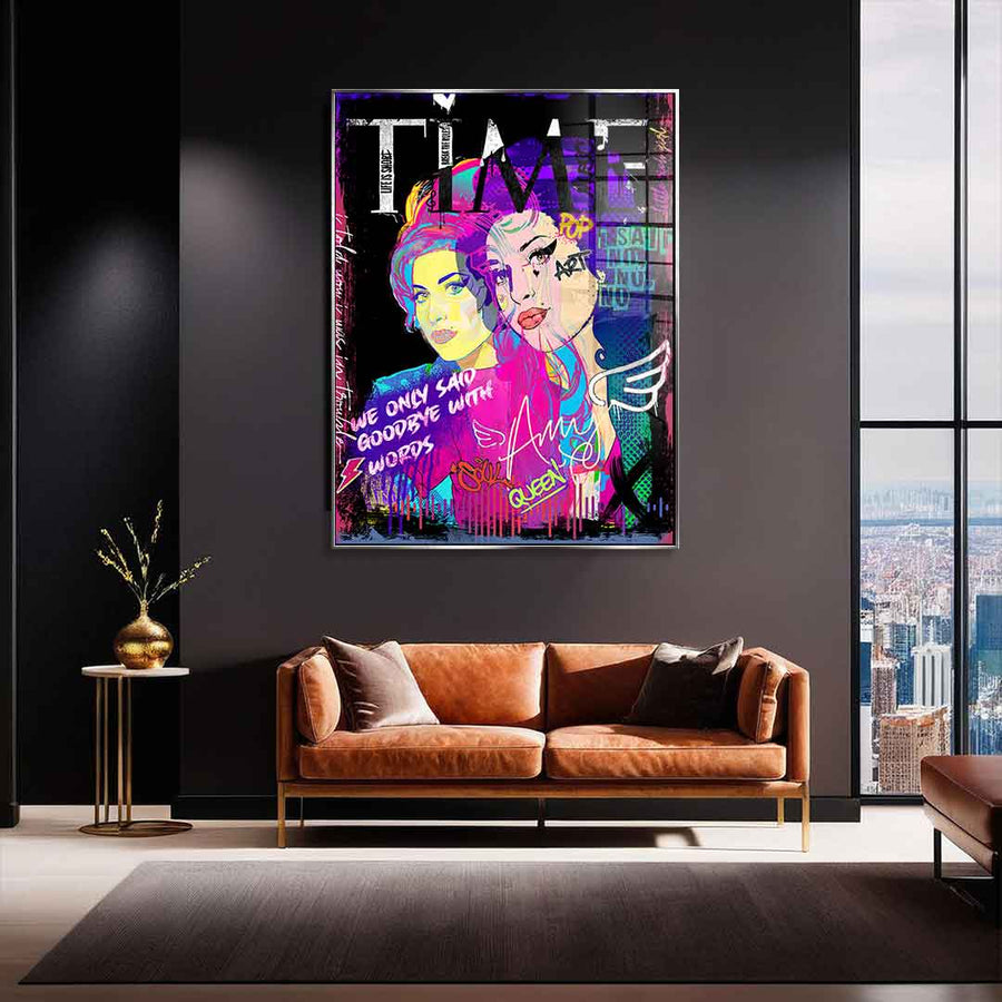 Amy Black - Acrylglas