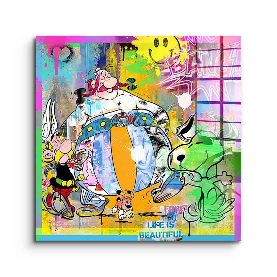 Asterix & Obelix - Acrylglas