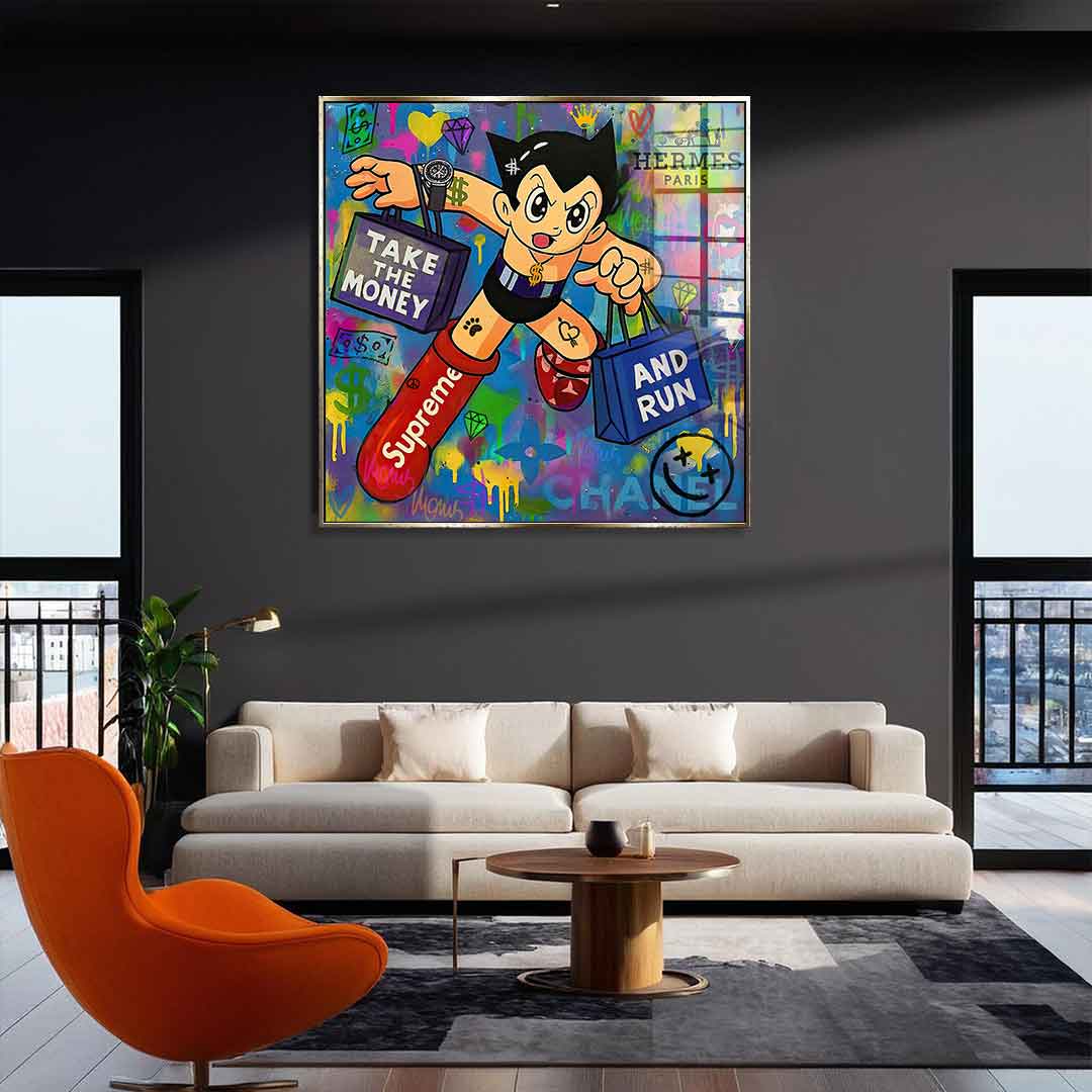 Astroboy Run – szkło akrylowe