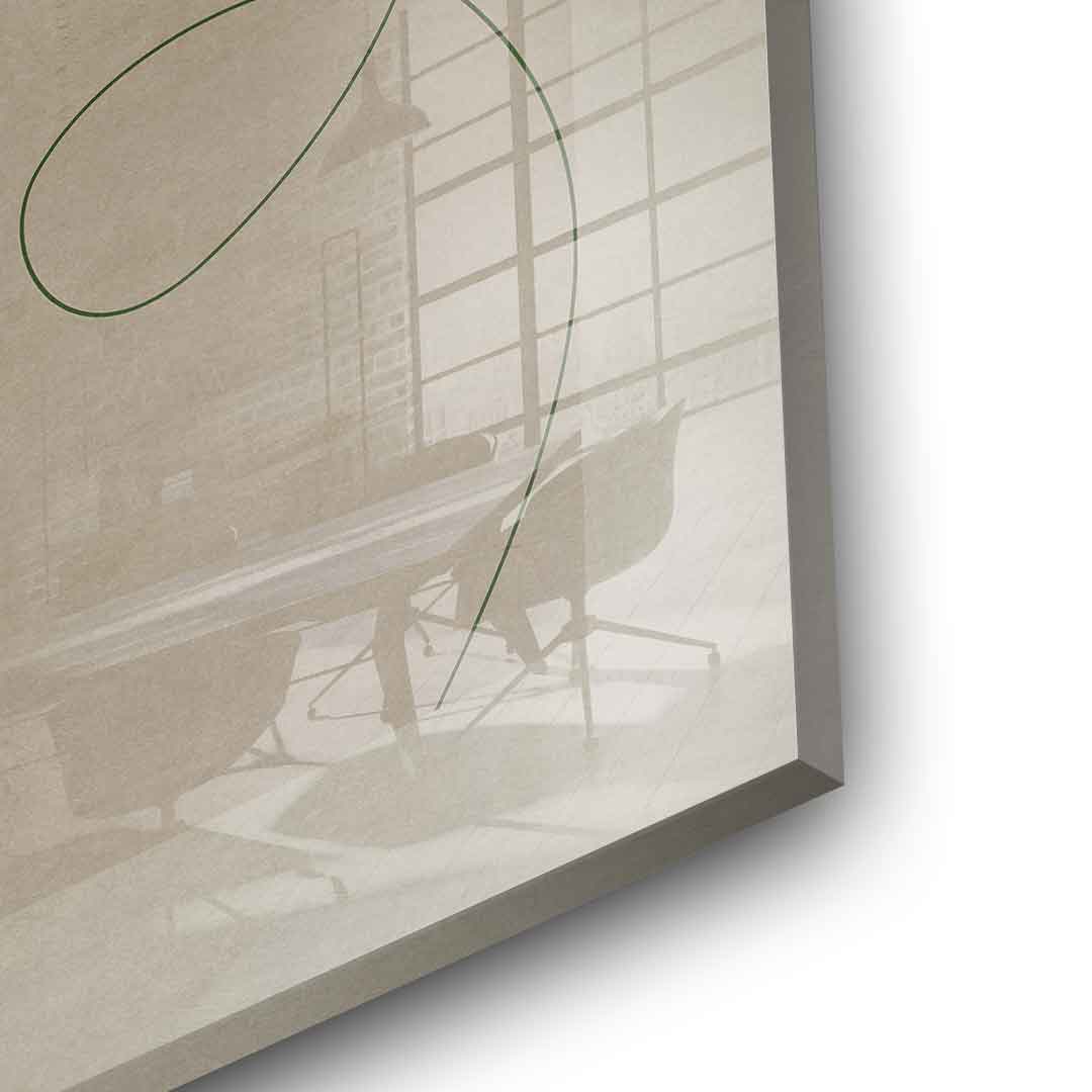 Thinking - Acrylic glass