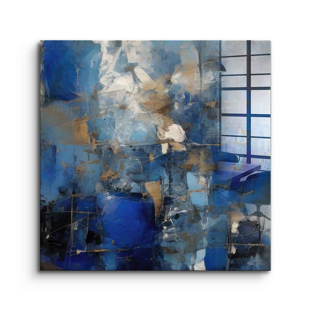 Cobalt Depths - szkło akrylowe