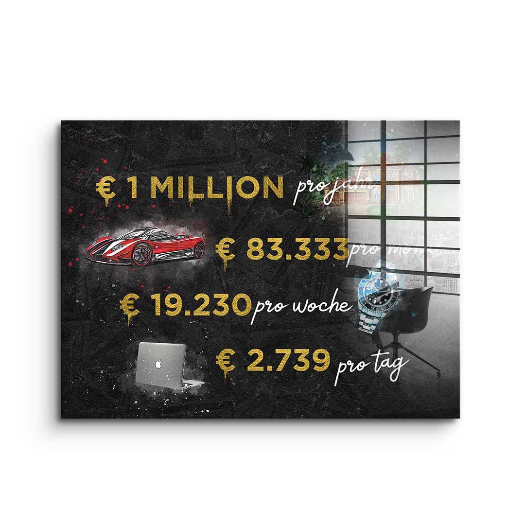 ONE MILLION - GOLD LEAF