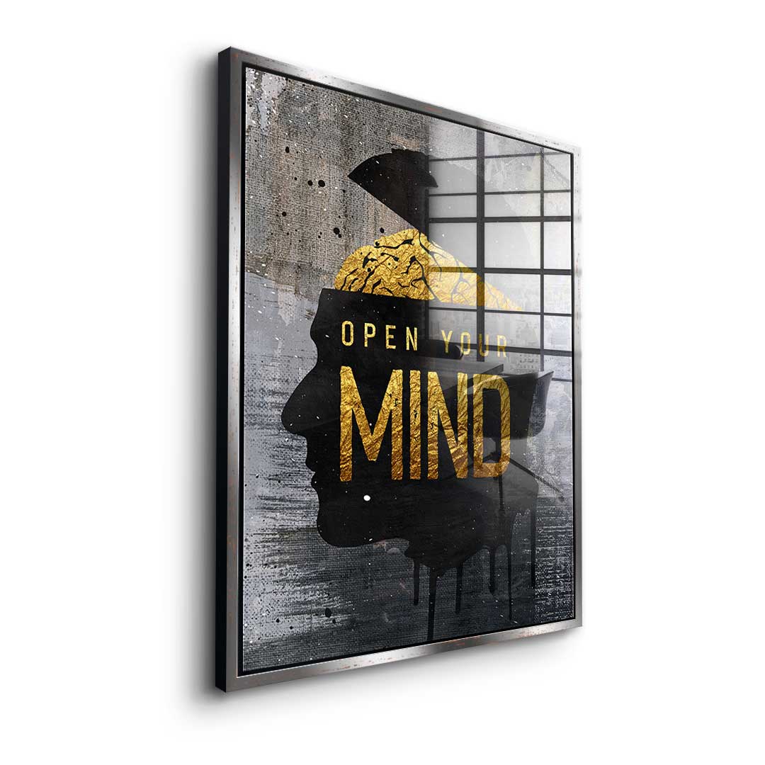 Open your Mind - Acrylglas