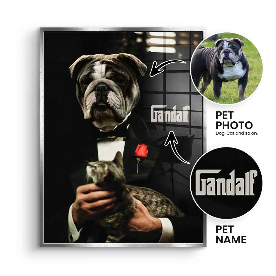 Godfather Personalisierbar - Acrylglas