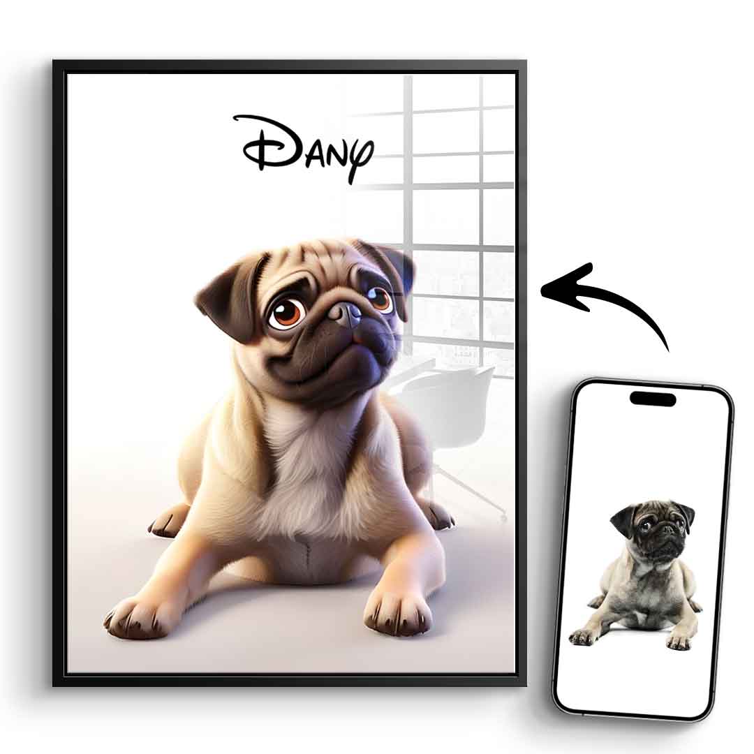 Pet Disney Personalisierbar - Acrylglas