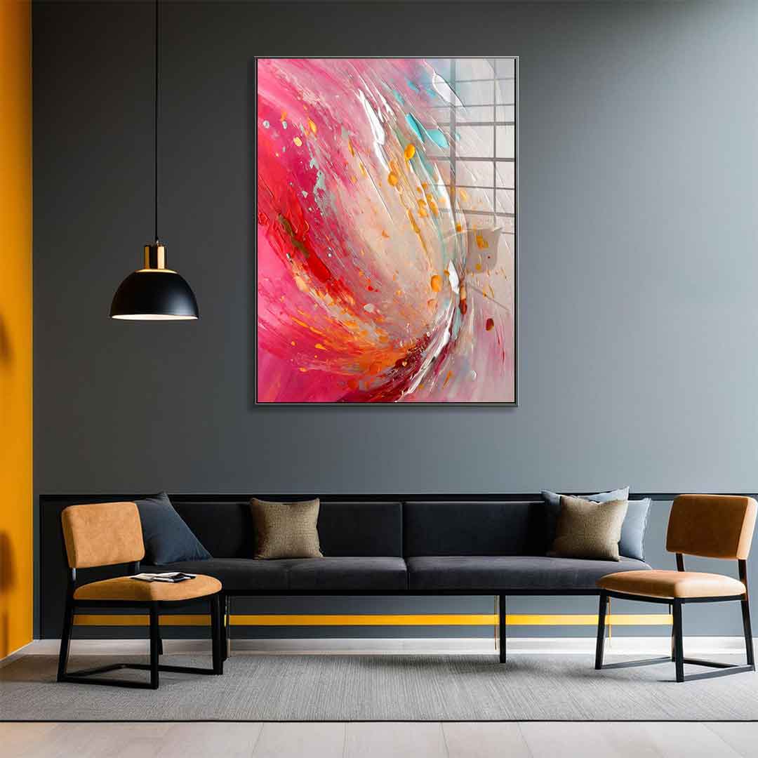 Radiant Whirlwind - Acrylglas