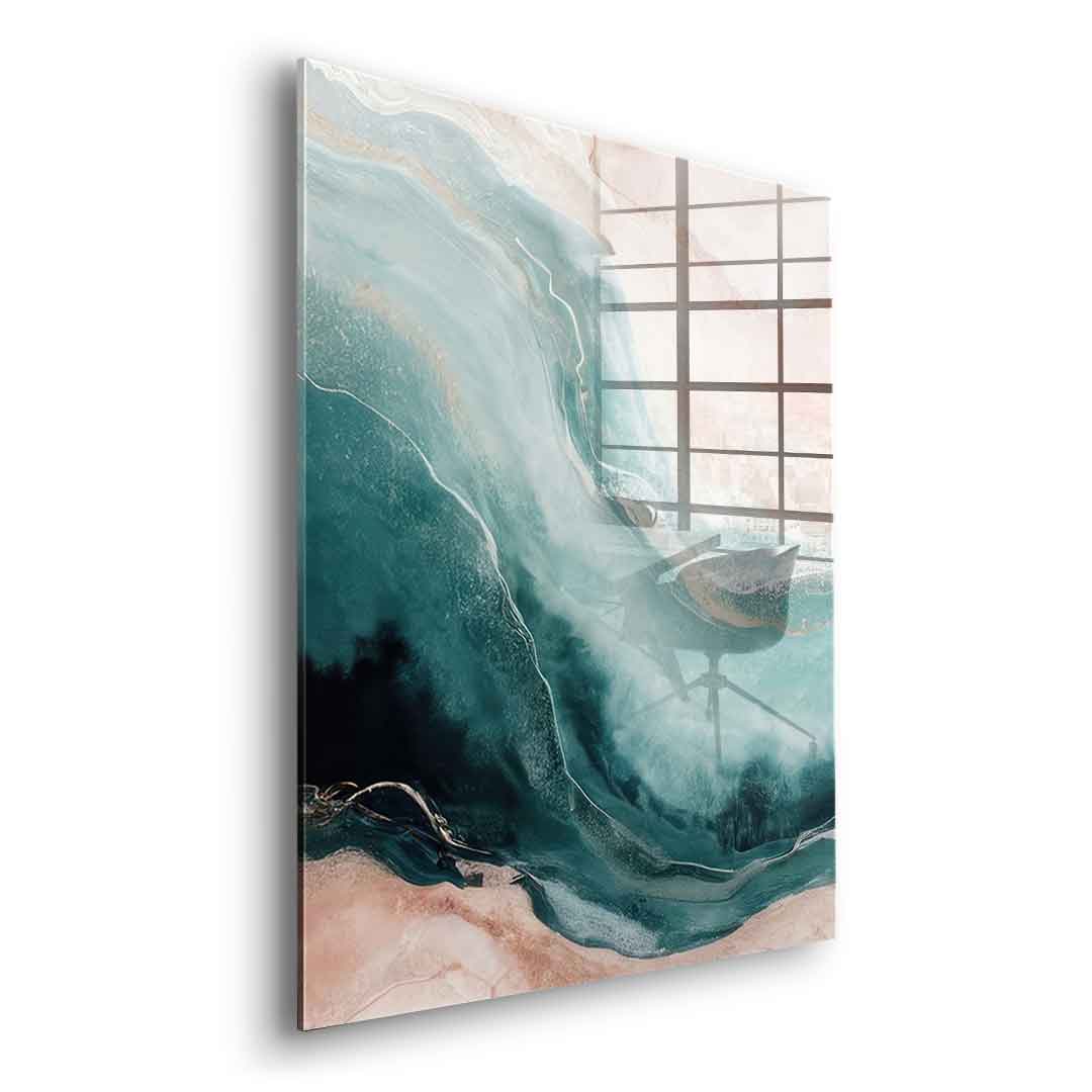 Serpentine Shores - Acrylglas