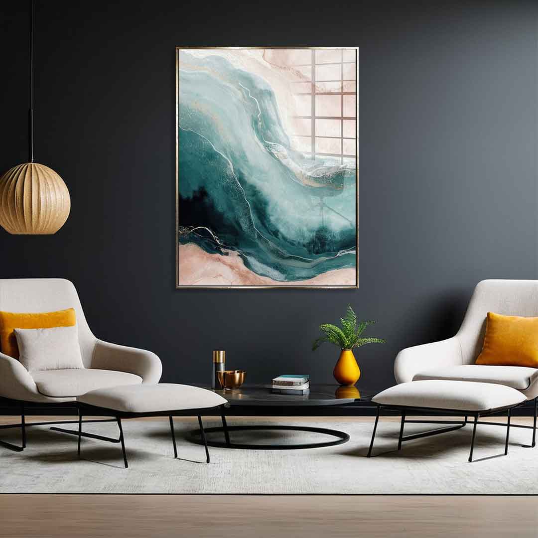 Serpentine Shores - Acrylglas