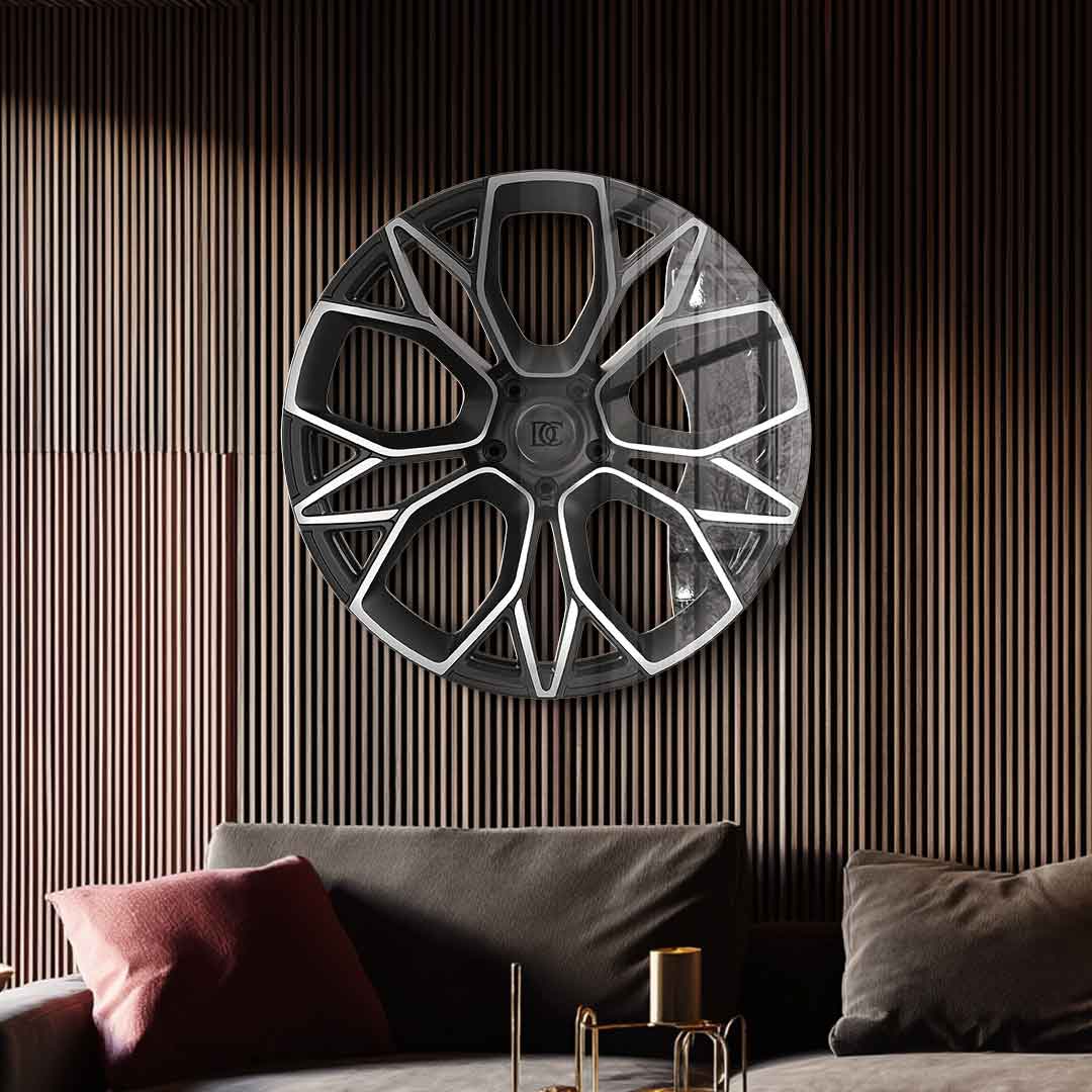 Wandskulptur Wheel 4 - Acrylglas