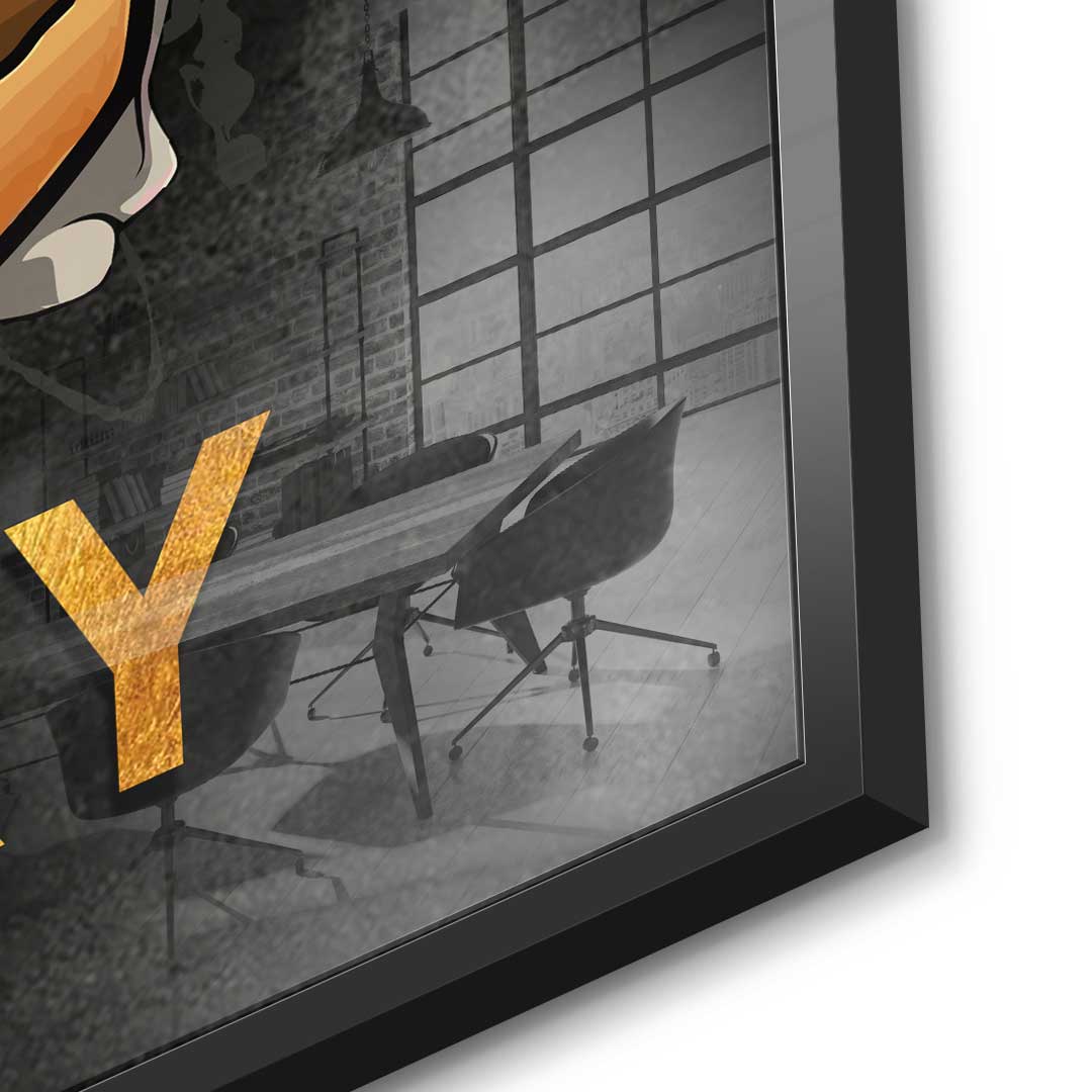 Stay Hungry 1 - Szkło akrylowe