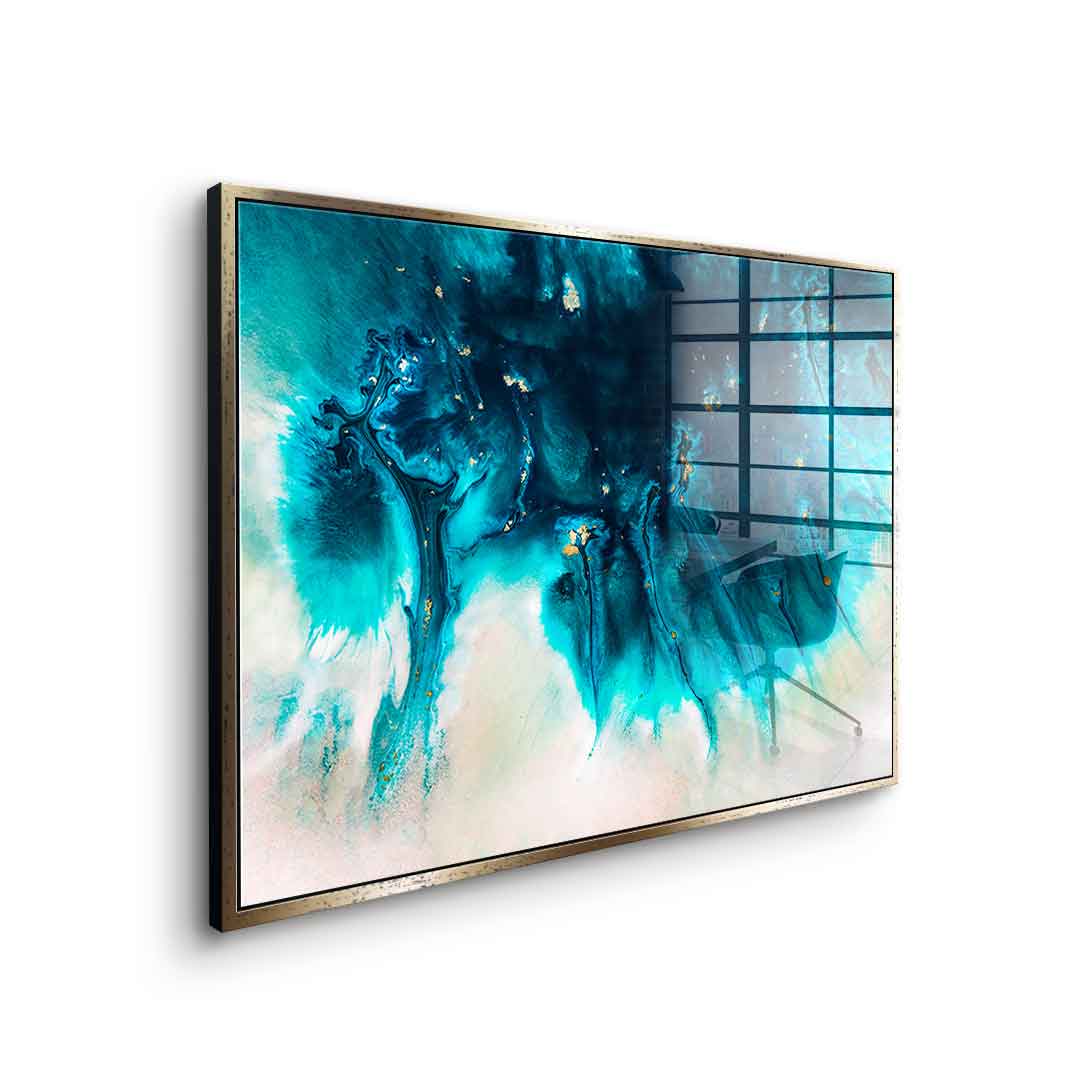 Aqua Echoes - Acrylglas